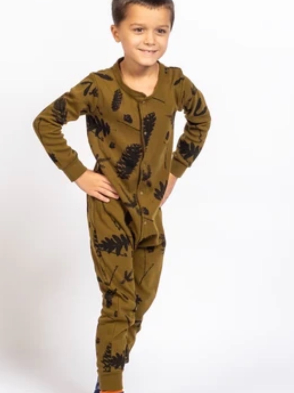NEW Arborist Pajama onesie native trees size 6-7